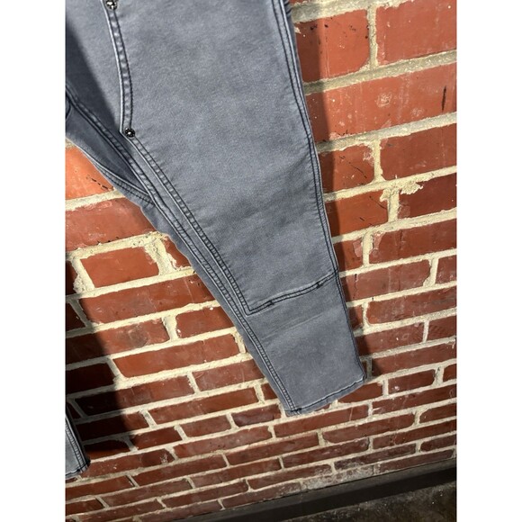 Dovetail Workwear Maven X Thermal Denim Grey Womens Pants Size 6 Inseam 27.5 - Picture 2 of 10